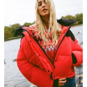 Zara Red Puffer-small